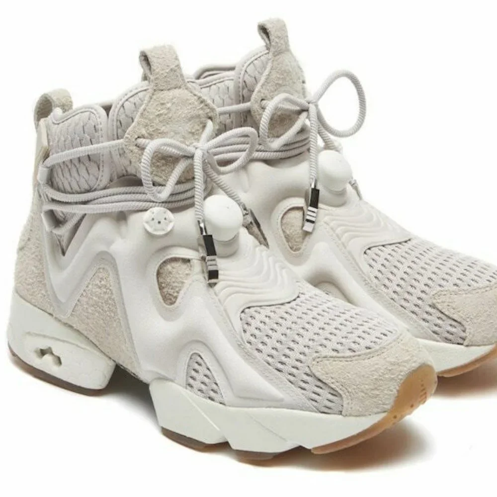 Reebok Furikaze Future Sz 4 Mens / 5.5 Womens Beig - Picture 1 of 11
